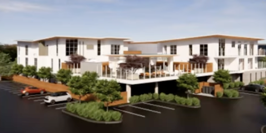 Rendering of 25 Loch Lomond Drive housing project